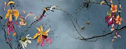 Twilight Dance by Kay Davenport - Box Canvas sized 46x18 inches. Available from Whitewall Galleries